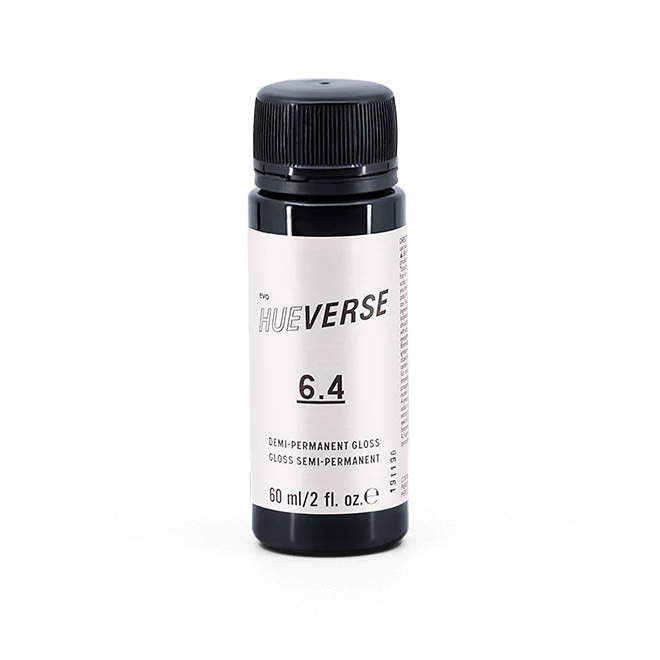 evo hue.verse 60ml demi-permanent gloss 6.4