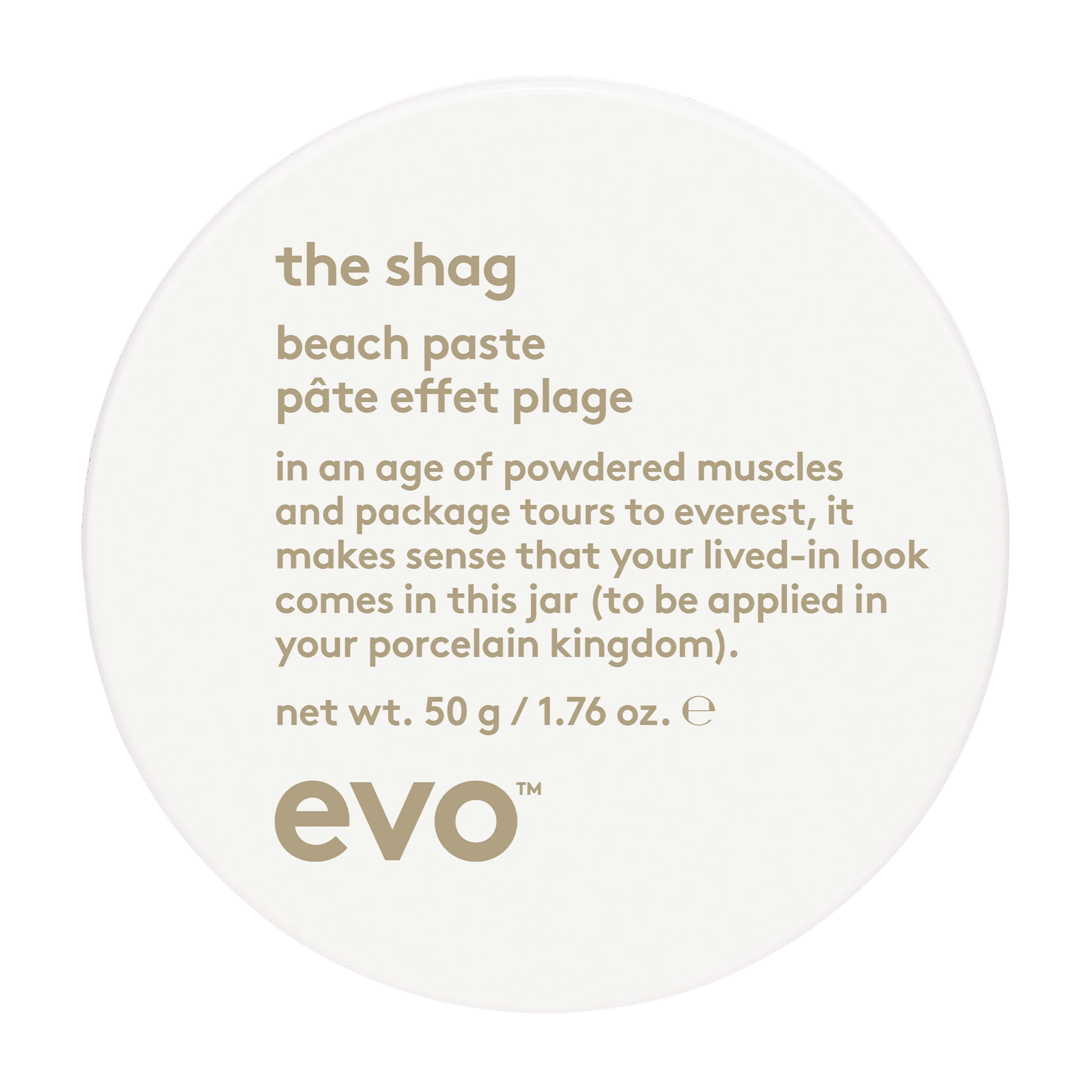evo the shag beach paste 50g