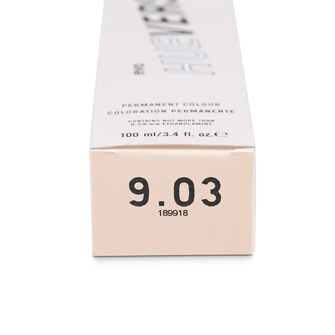 evo hue.verse 100ml permanent colour 9.03