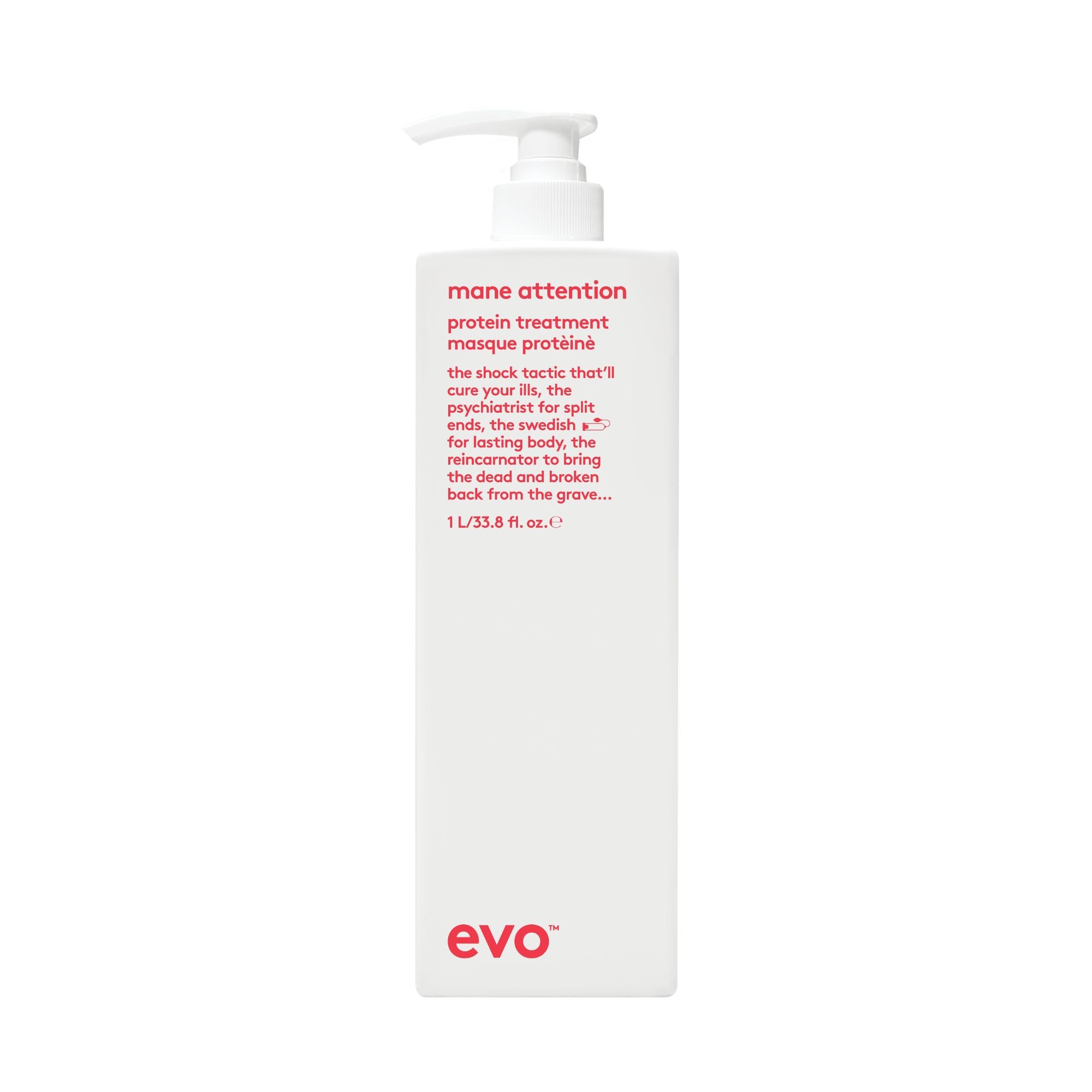 evo mane attention protein treatment 1l