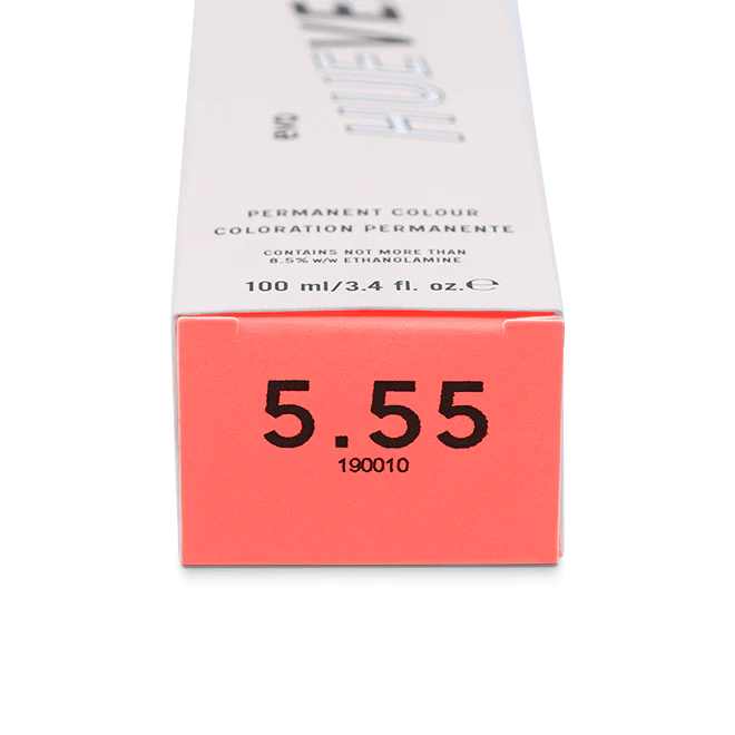 evo hue.verse 100ml permanent colour 5.55