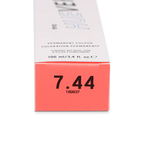 evo hue.verse 100ml permanent colour 7.44