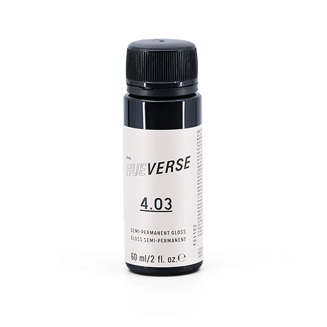 evo hue.verse 60ml demi-permanent gloss 4.03