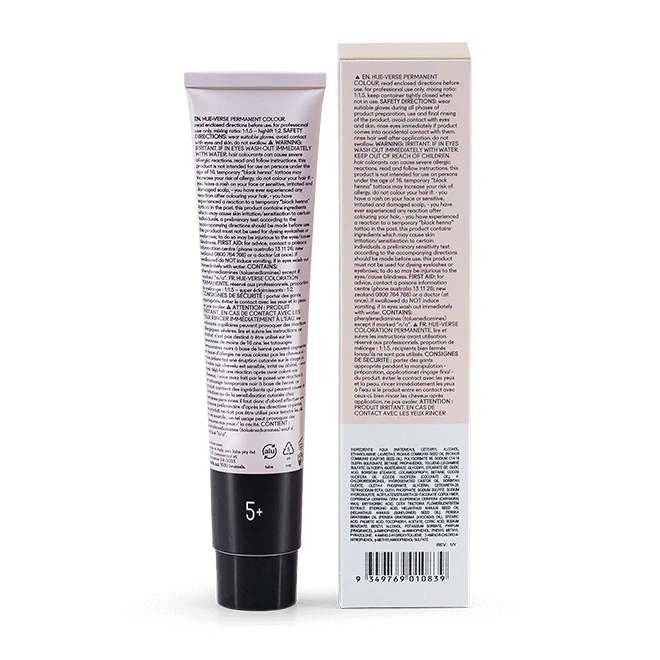 evo hue.verse 100ml permanent colour 5+