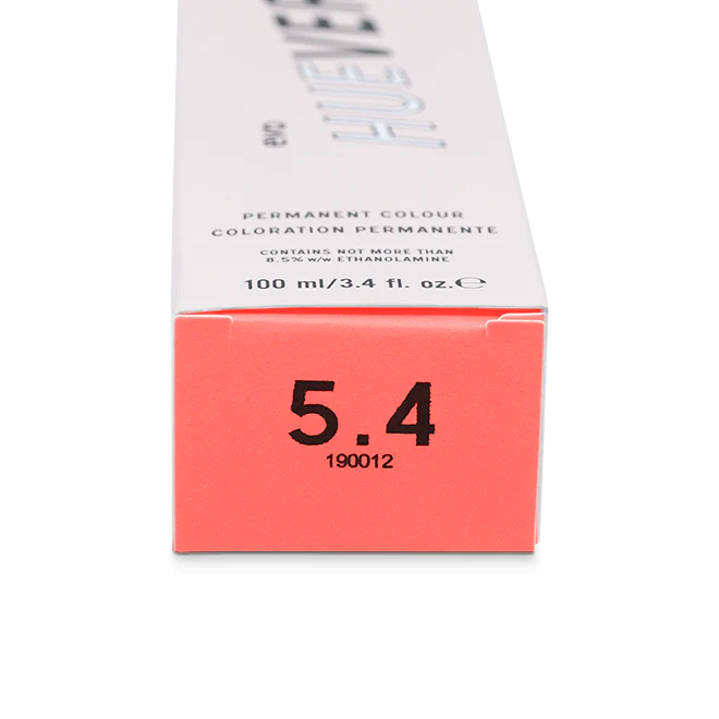 evo hue.verse 100ml permanent colour 5.4