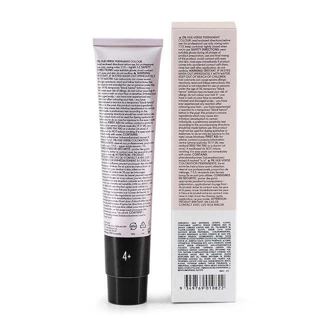 evo hue.verse 100ml permanent colour 4+