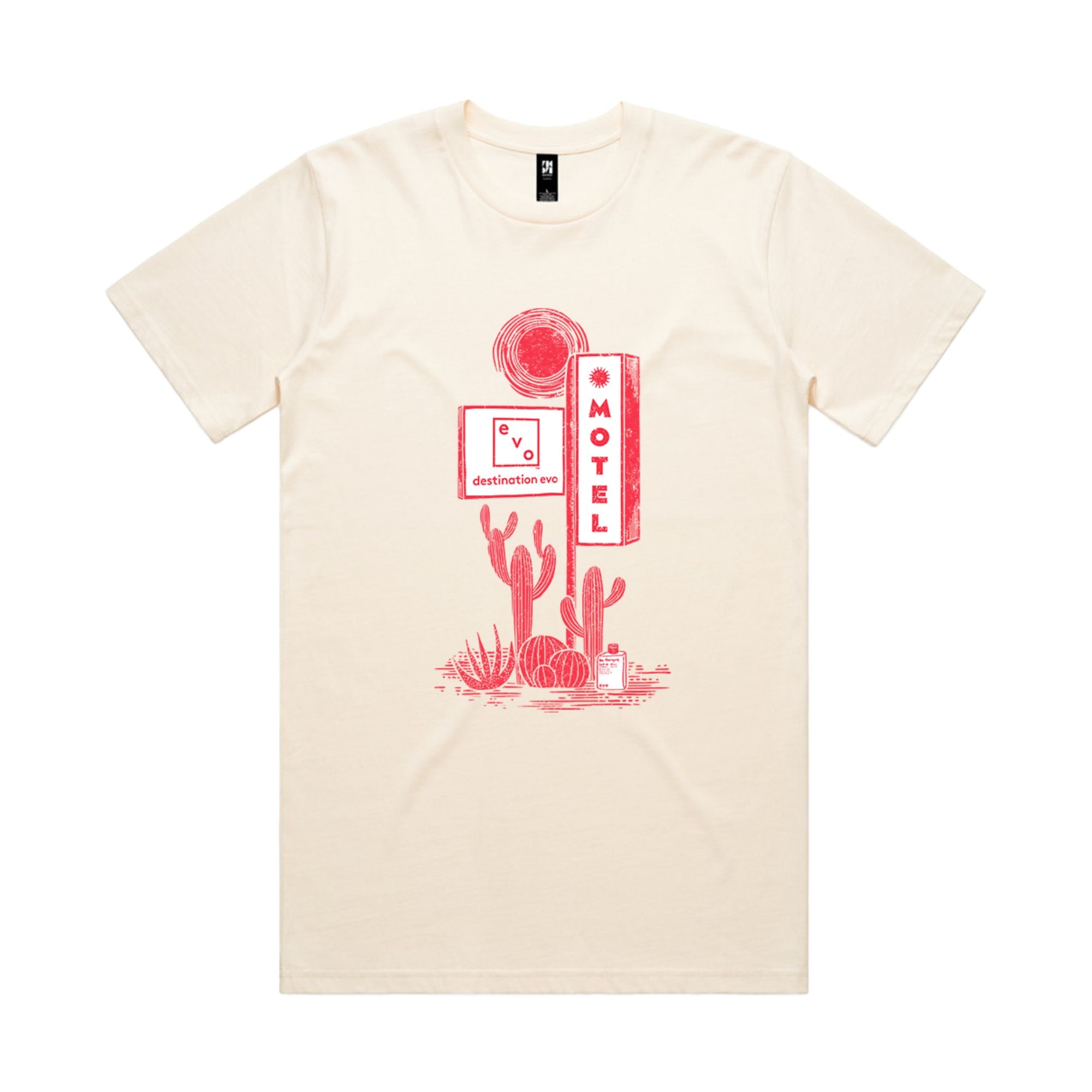 evo destination evo tee size small