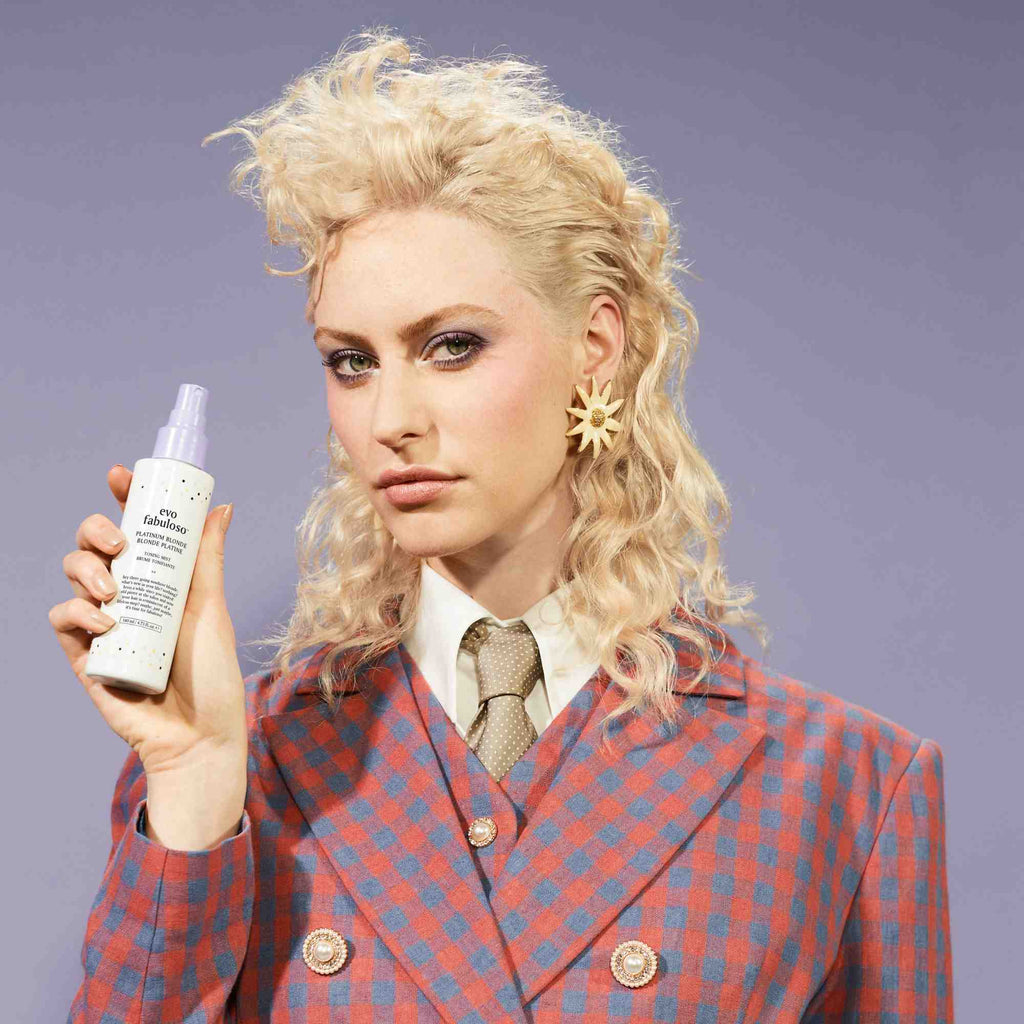 evo fabuloso platinum blonde toning mist 140ml