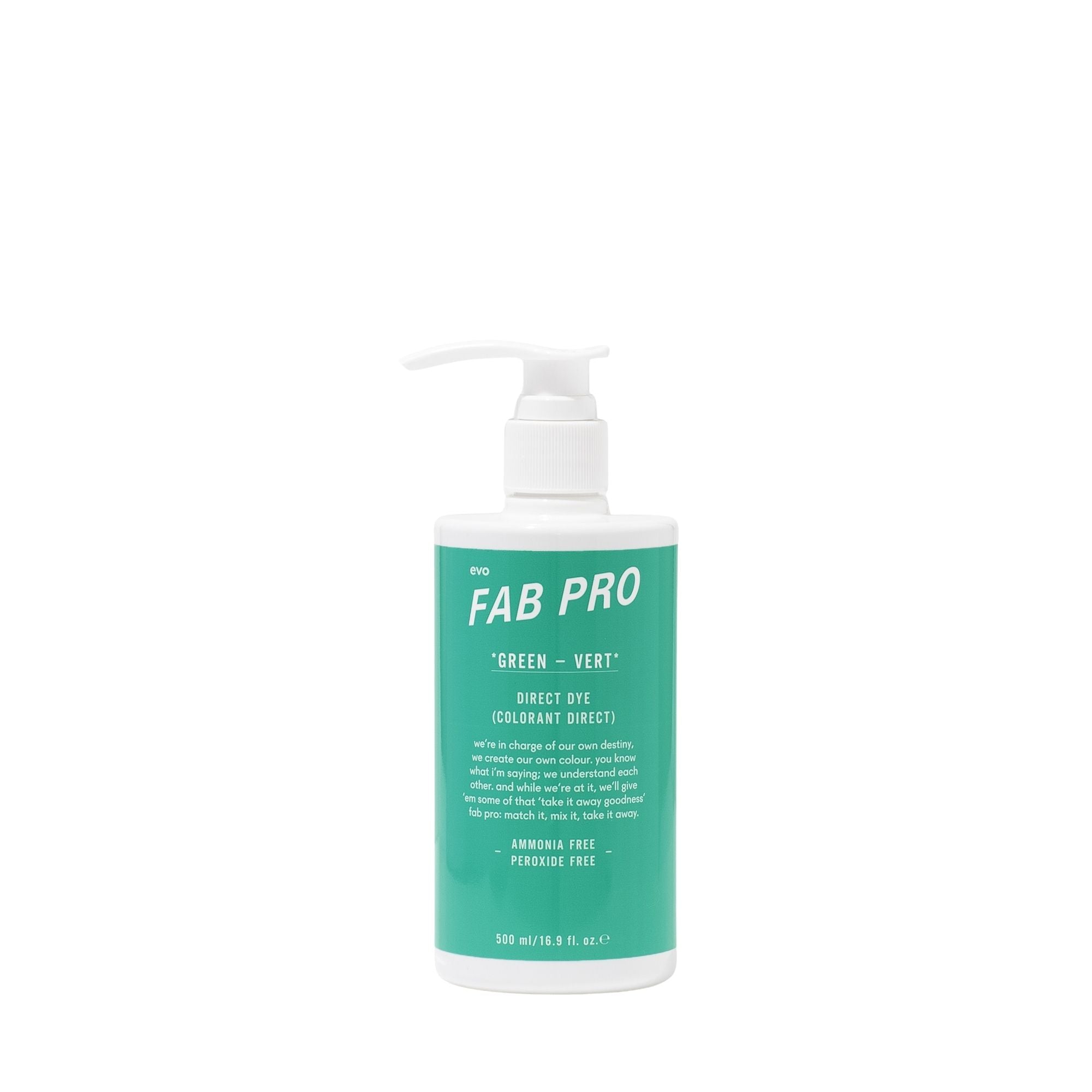 fab pro green direct dye 500ml