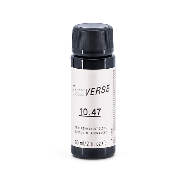 evo hue.verse 60ml demi-permanent gloss 10.47