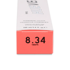 evo hue.verse 100ml permanent colour 8.34