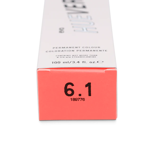evo hue.verse 100ml permanent colour 6.1