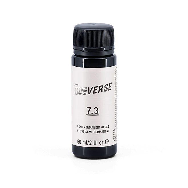evo hue.verse 60ml demi-permanent gloss 7.3