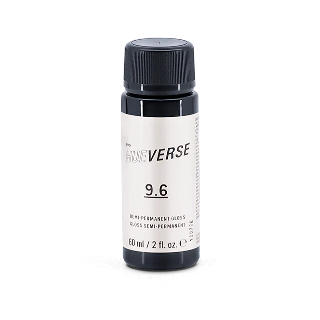 evo hue.verse 60ml demi-permanent gloss 9.6
