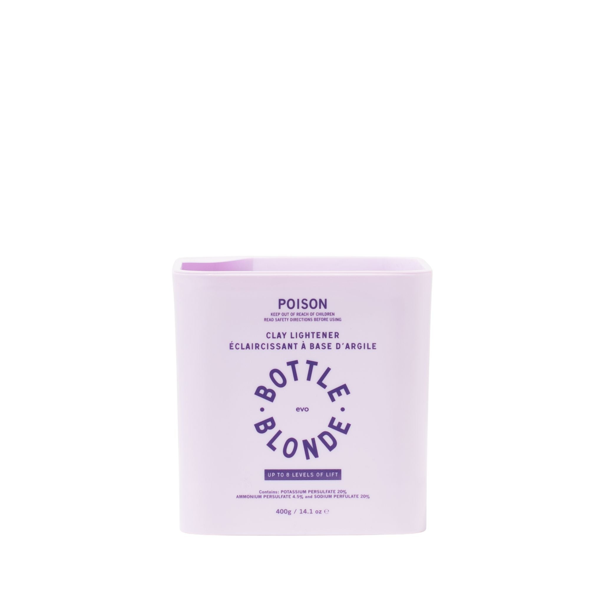 bottle blonde clay lightener tub 400g