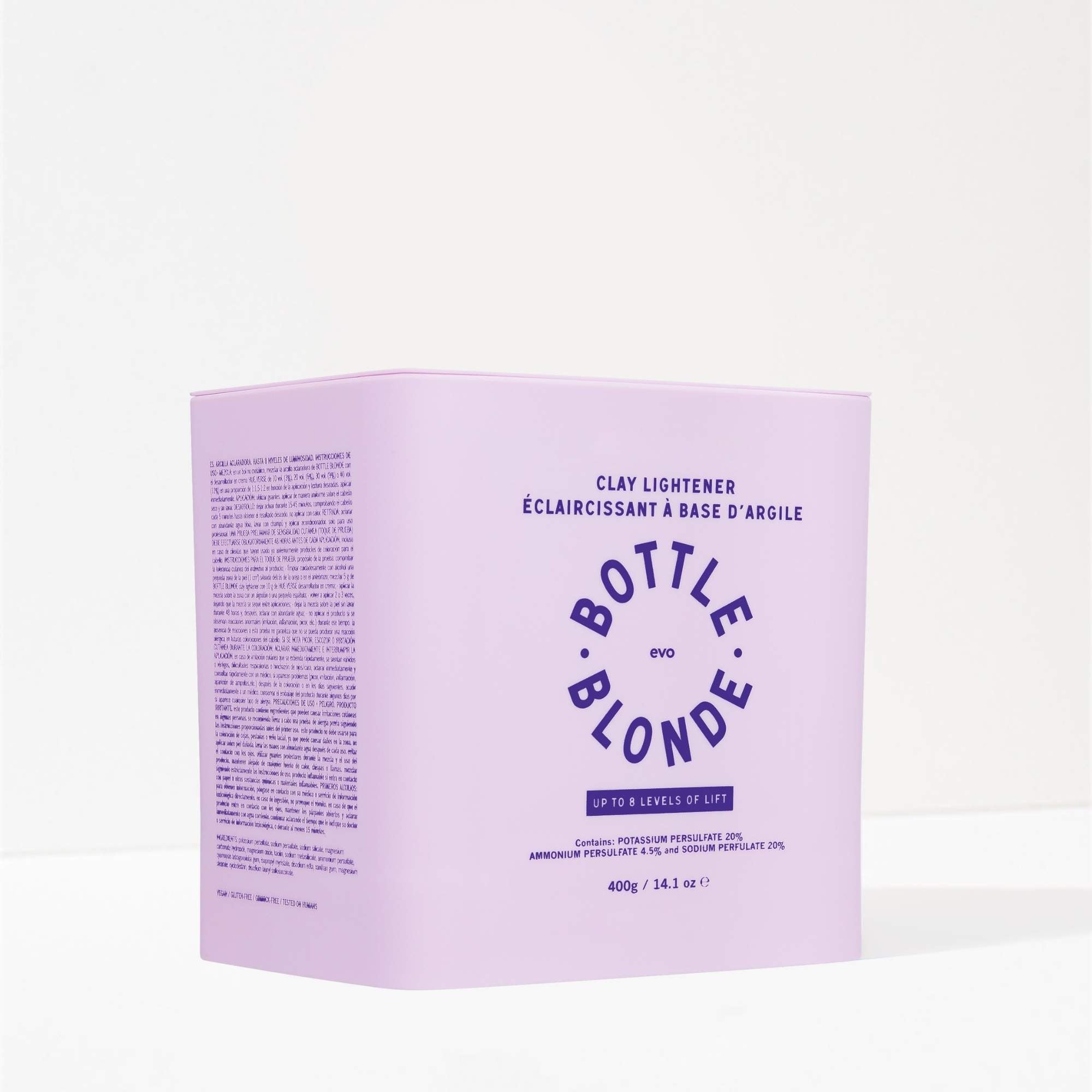 evo Bottle Blonde Clay Lightener - Tub 400g