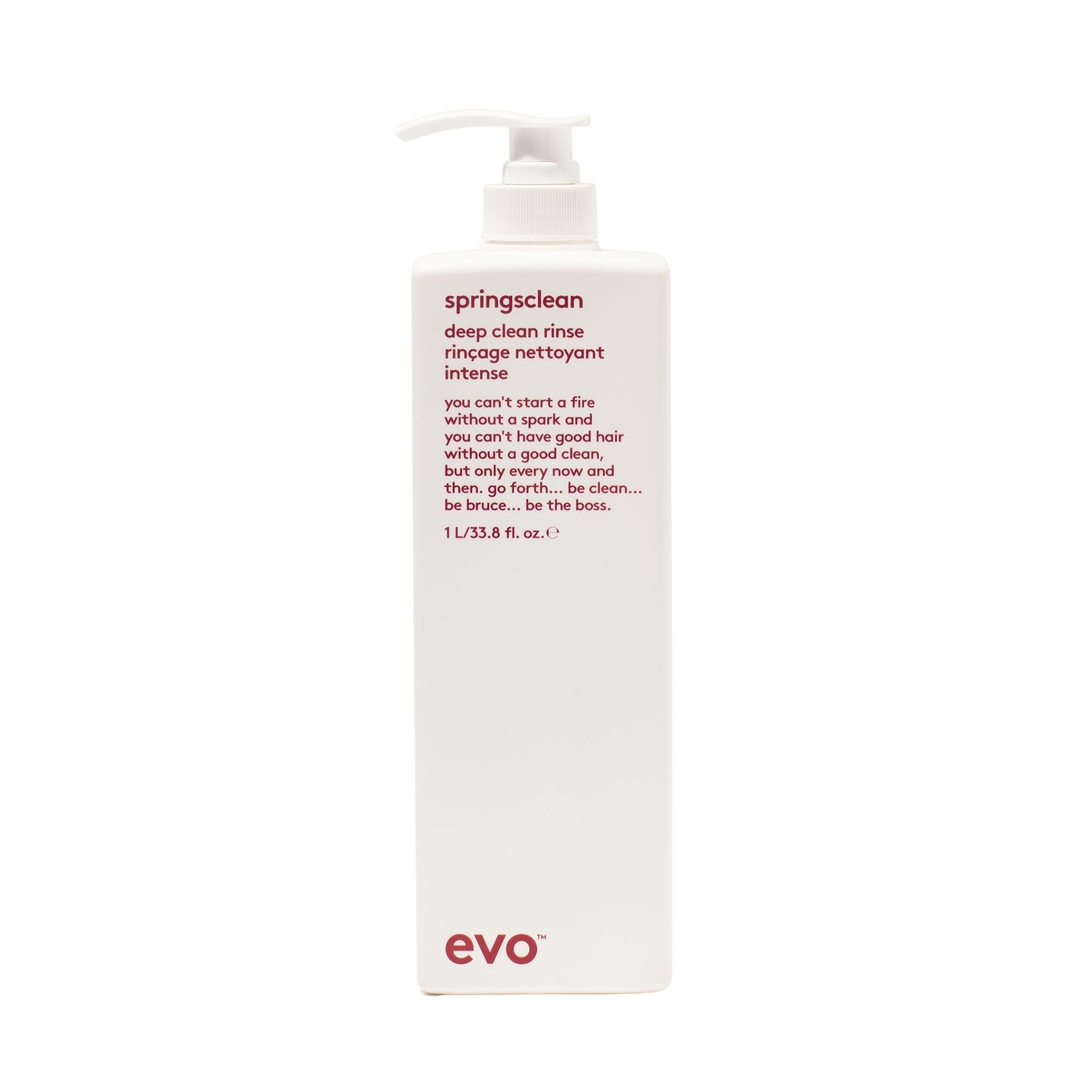 evo springsclean deep clean rinse 1l