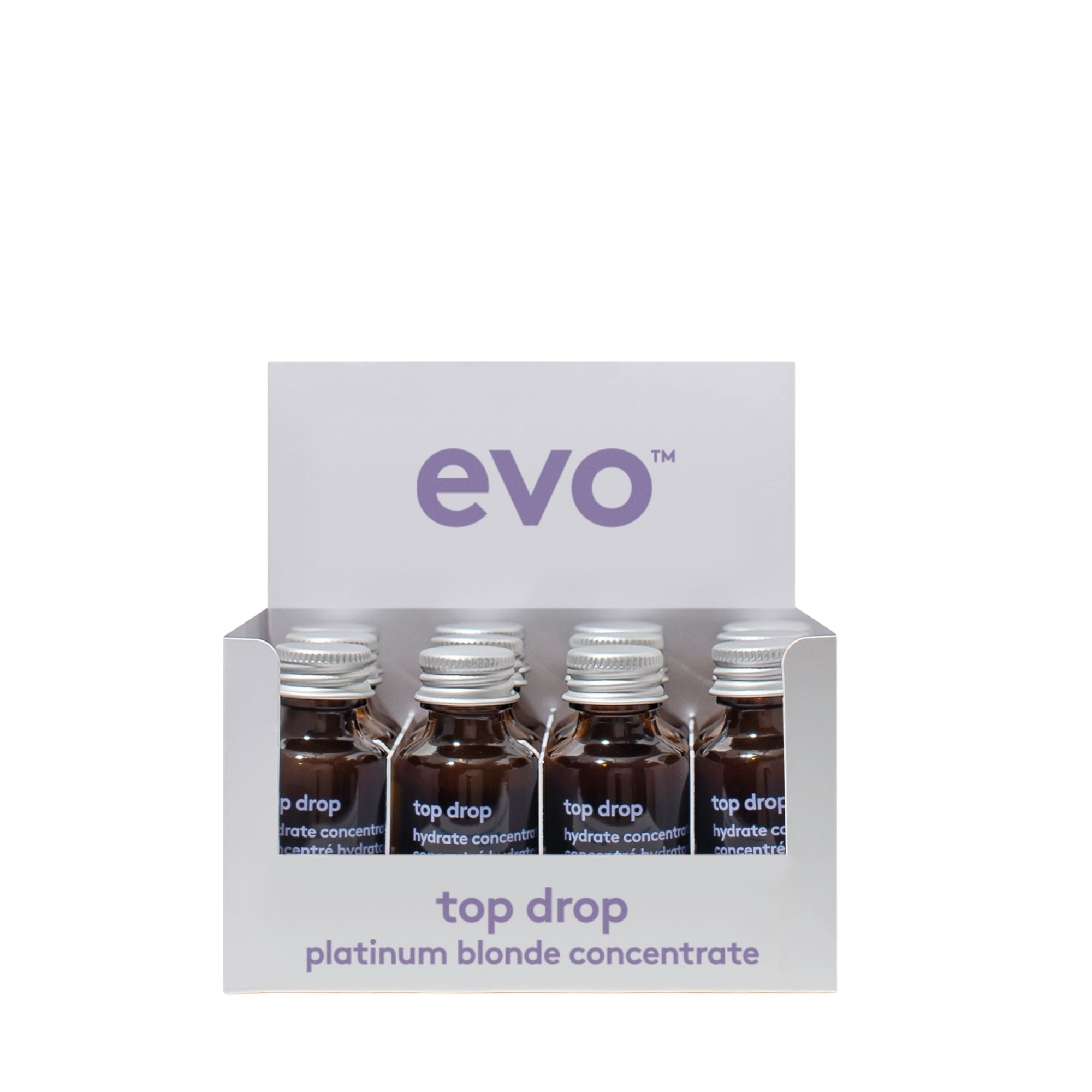 evo top drop platinum blonde 15ml x 12