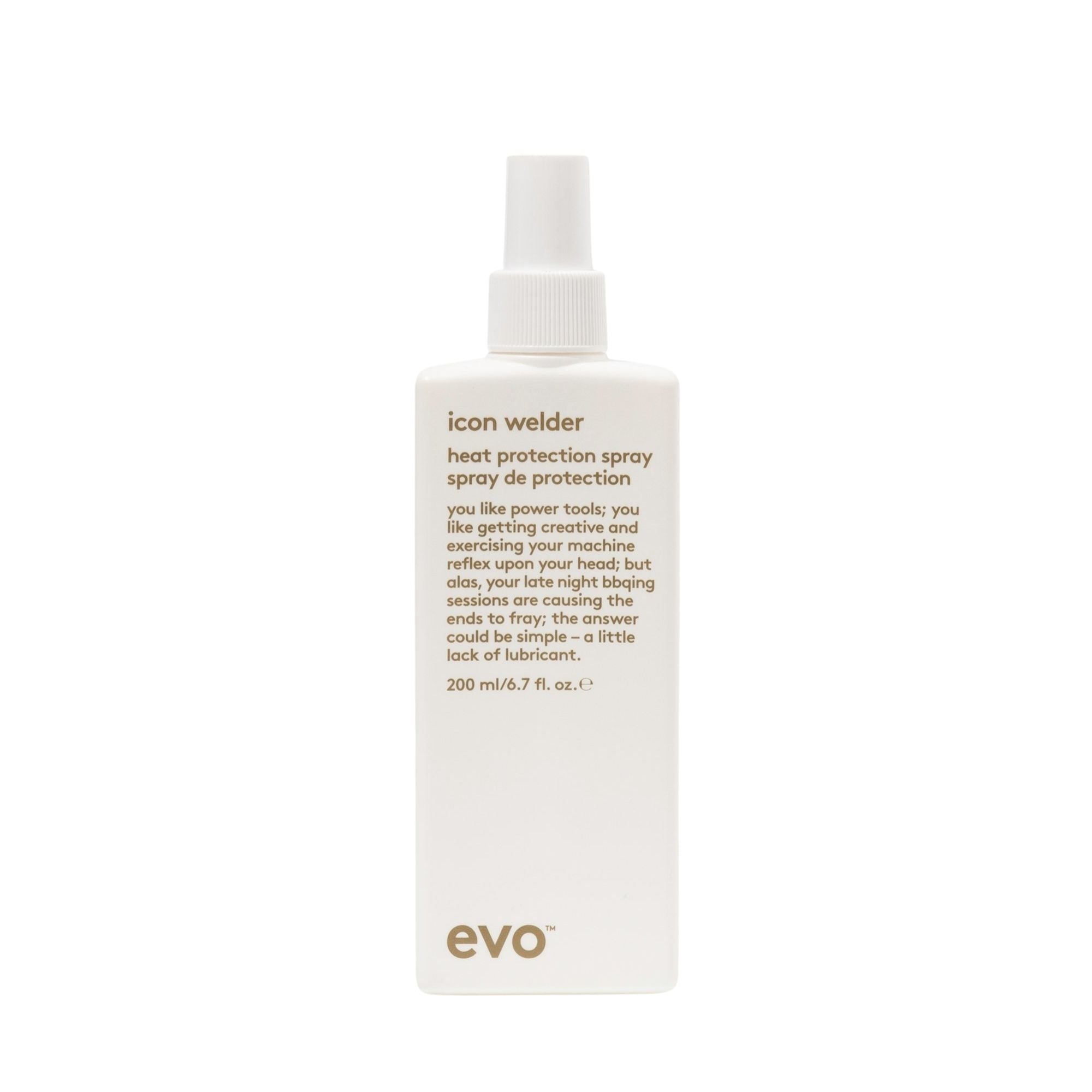 evo icon welder heat protection spray 200ml