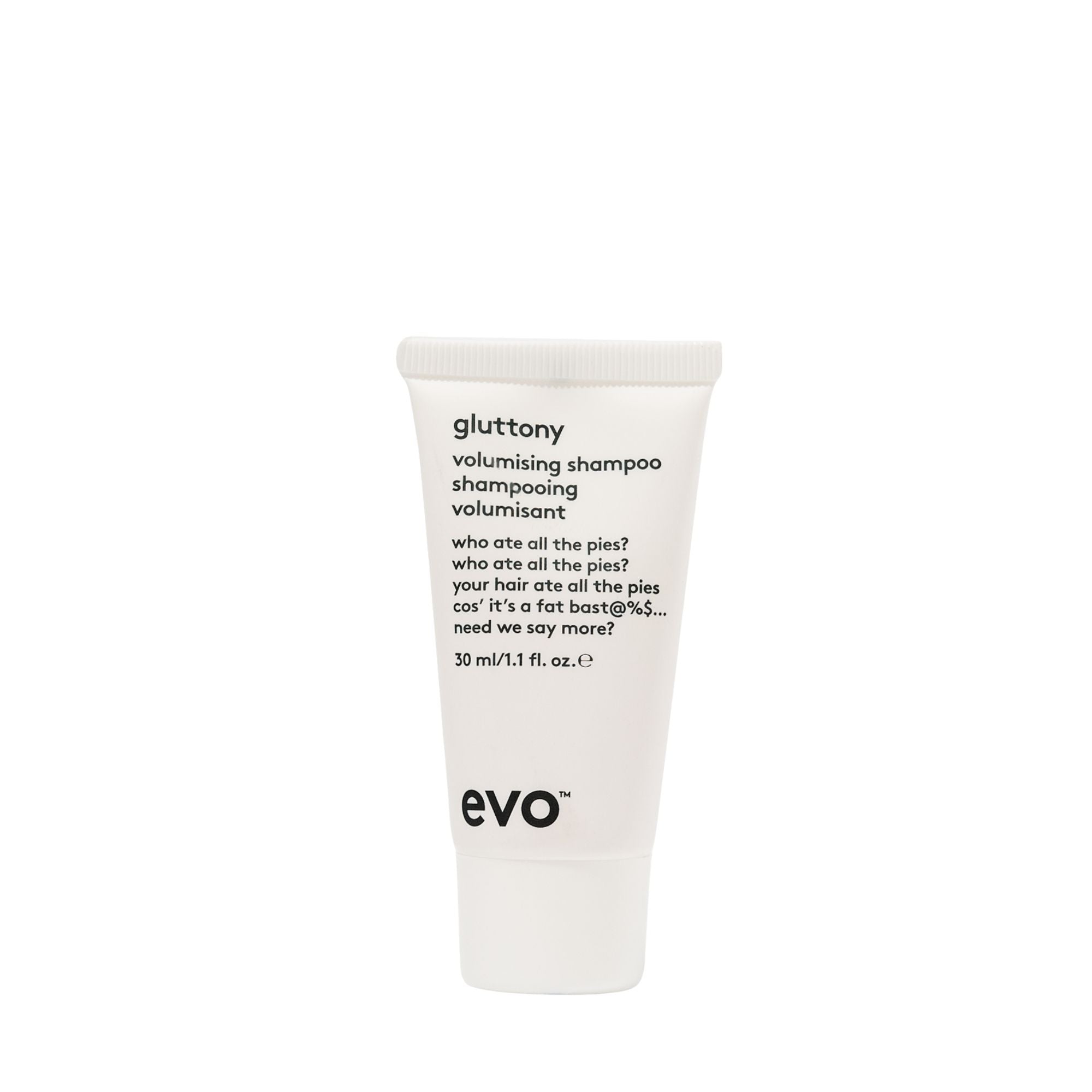 evo gluttony volumising shampoo 30ml