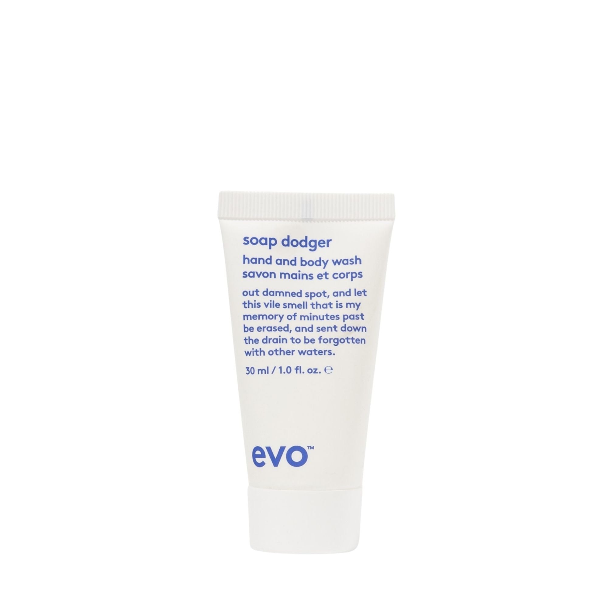 evo soap dodger hand and body wash 30ml