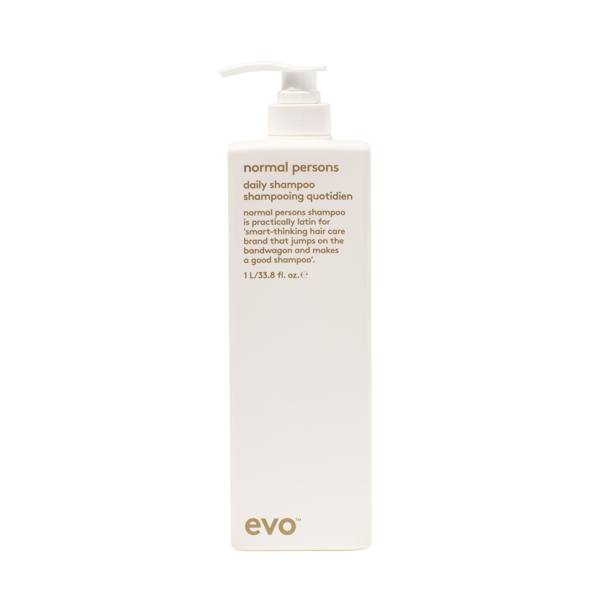 evo normal persons daily shampoo 1l