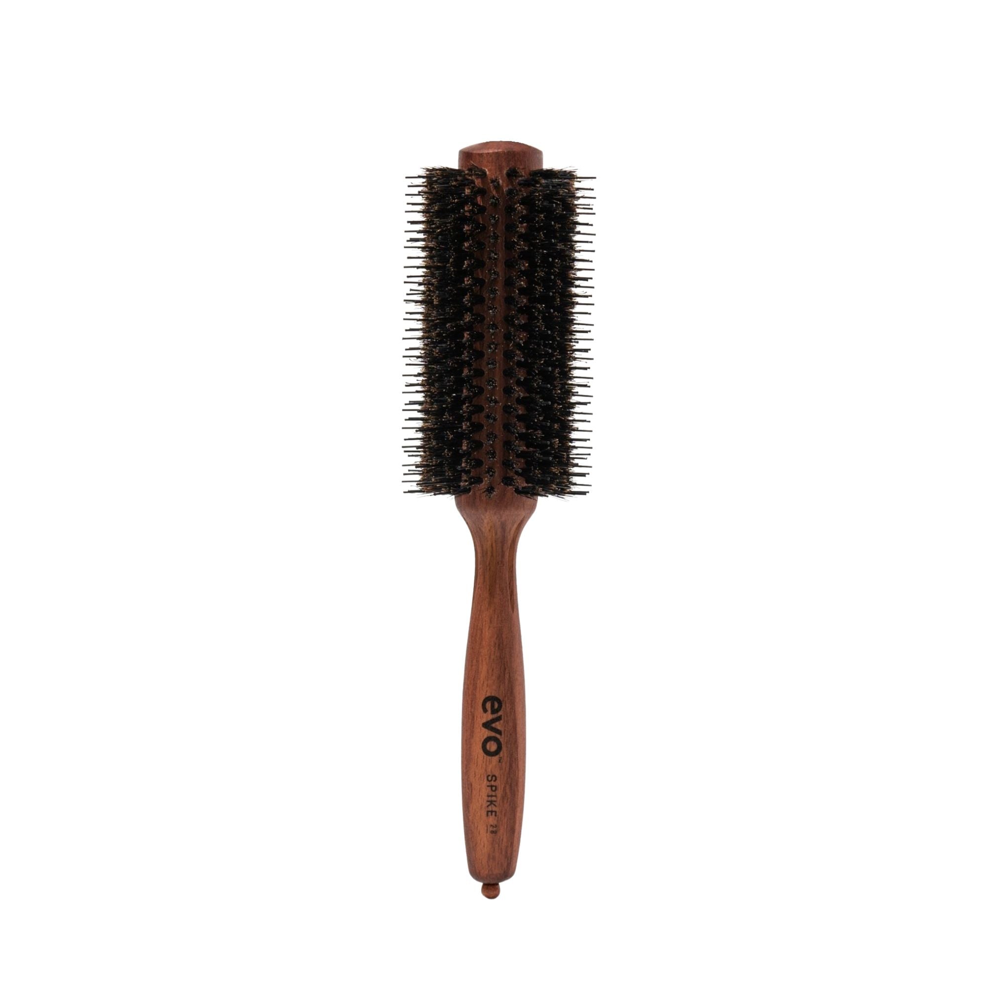 evo bruce natural bristle radial brush 28mm