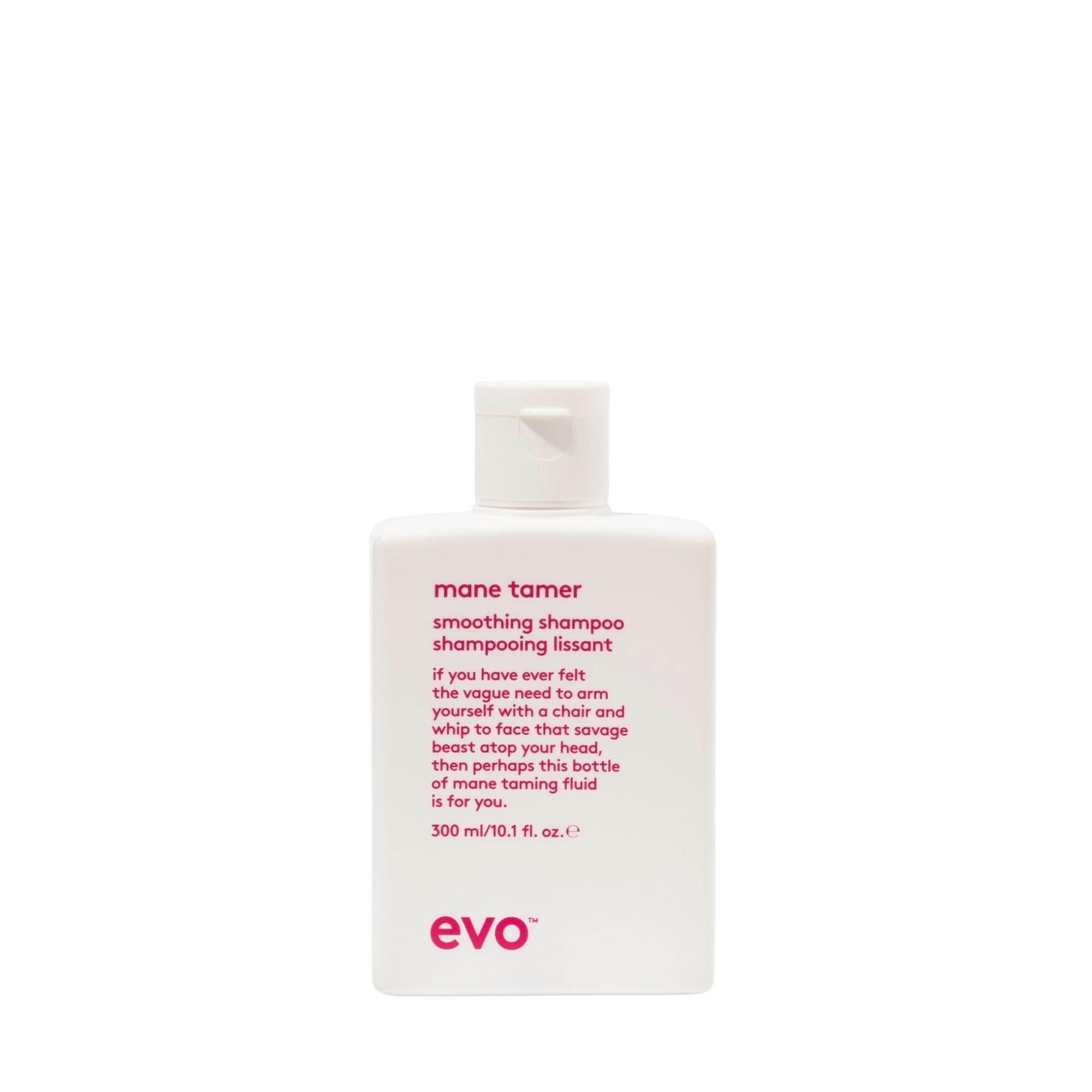 evo mane tamer smoothing shampoo 300ml