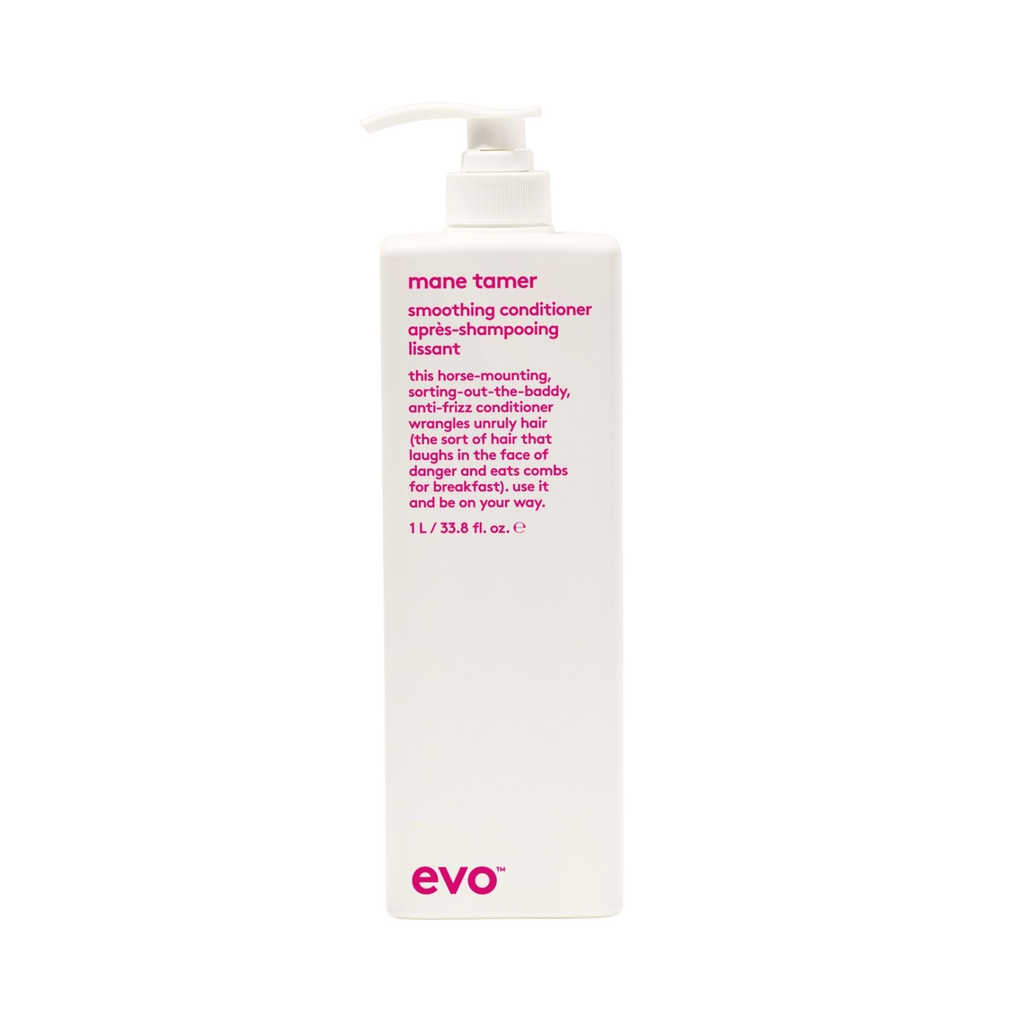 evo mane tamer smoothing conditioner 1l