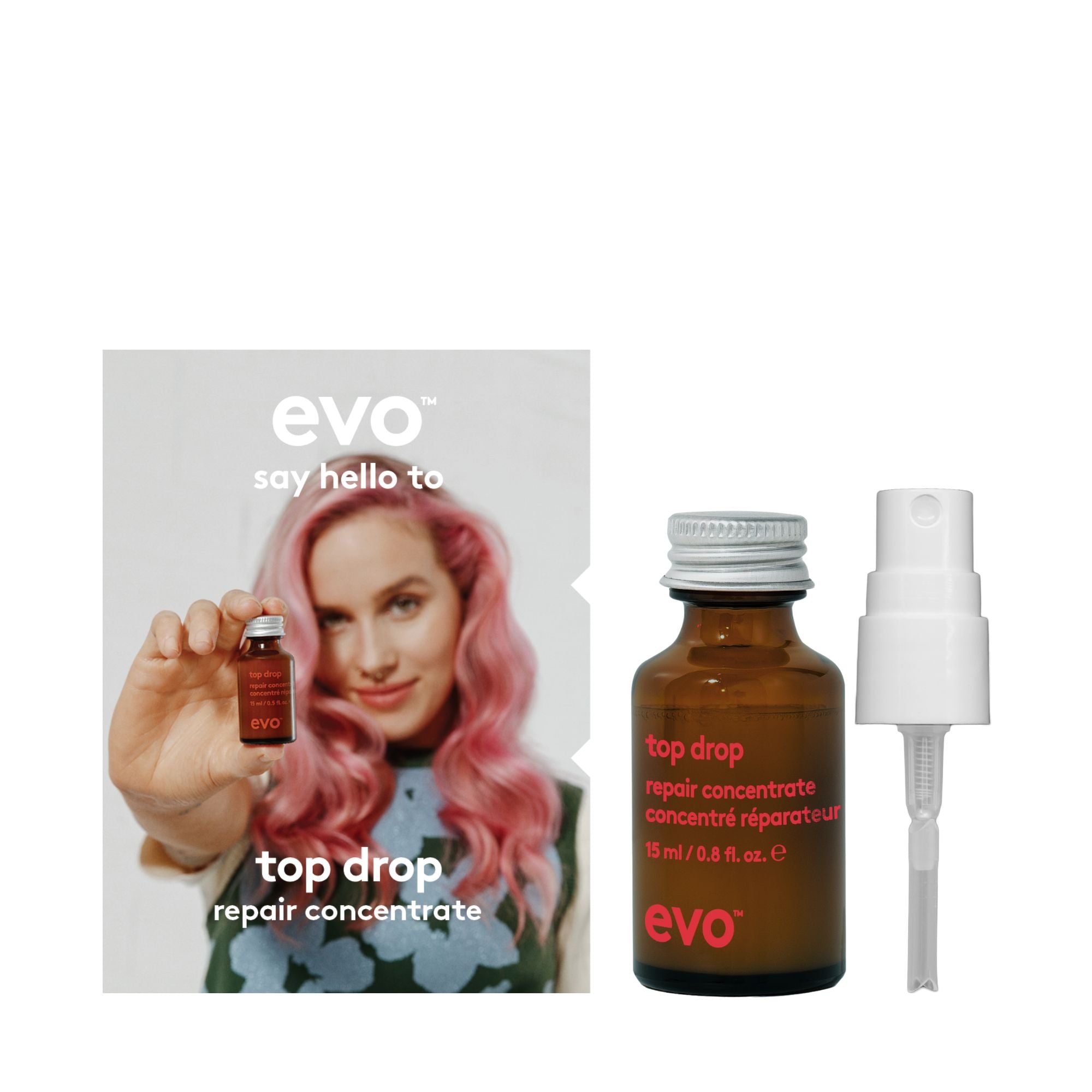 evo top drop repair sampling card