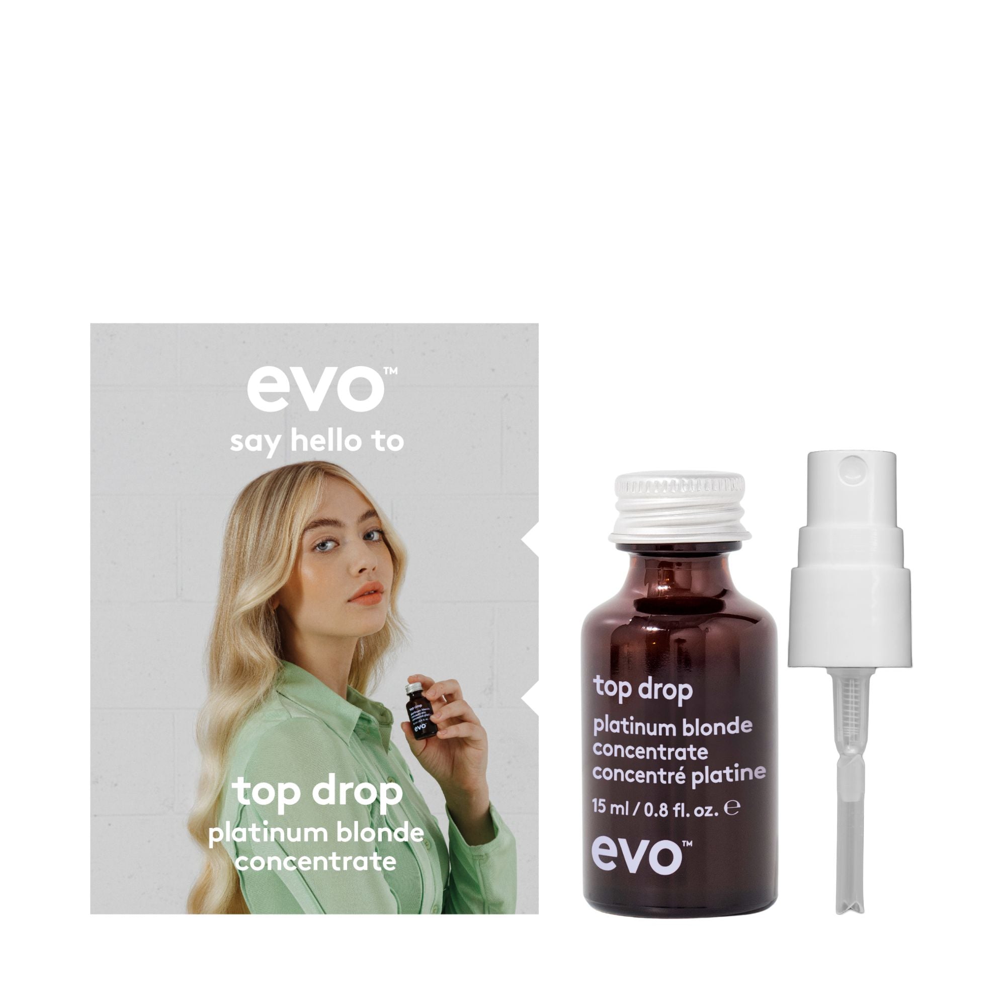 evo top drop platinum sampling card