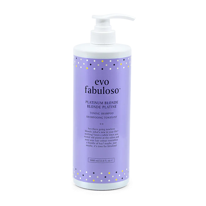 Fabuloso platinum blonde toning shampoo 1Ltr