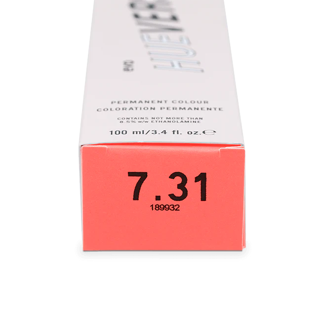 evo hue.verse 100ml permanent colour 7.31