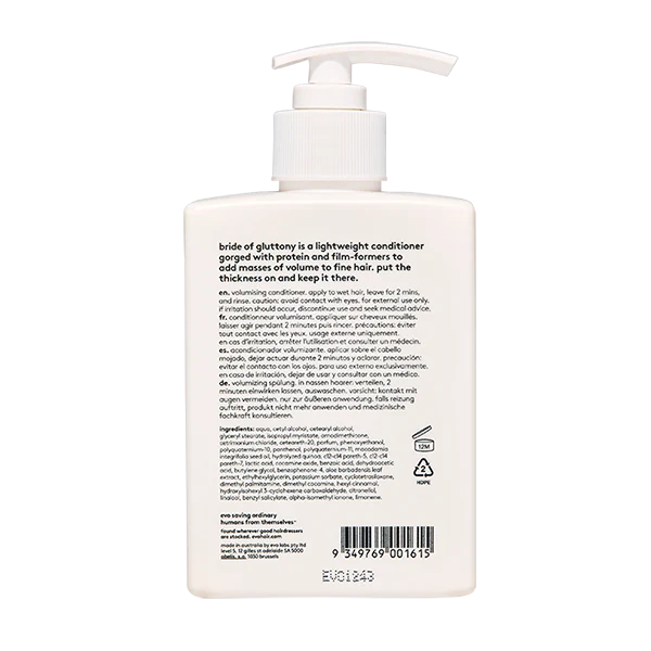 Bride of Gluttony Volume Conditioner - GF 300ml