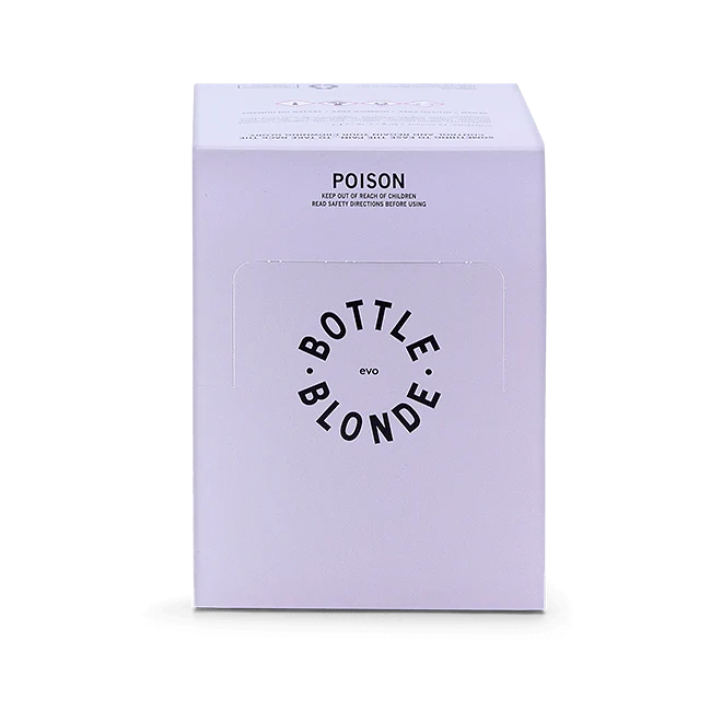 evo Bottle blonde colour remover (12 x 50g sachets)