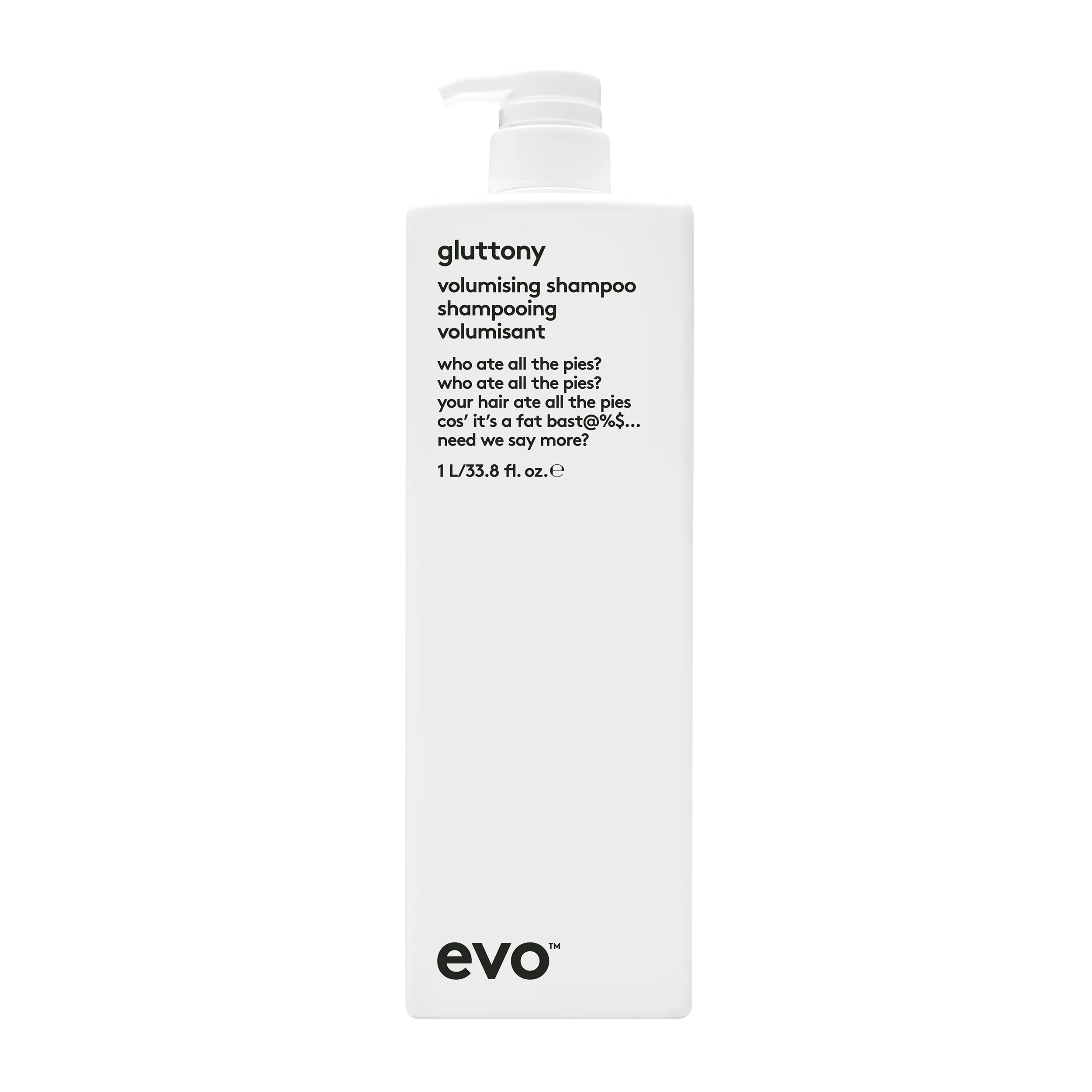 Gluttony Volume Shampoo 1L - GF