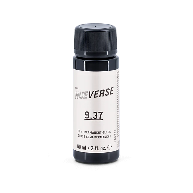 evo hue.verse 60ml demi-permanent gloss 9.37