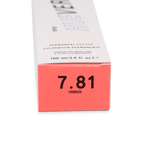 evo hue.verse 100ml permanent colour 7.81