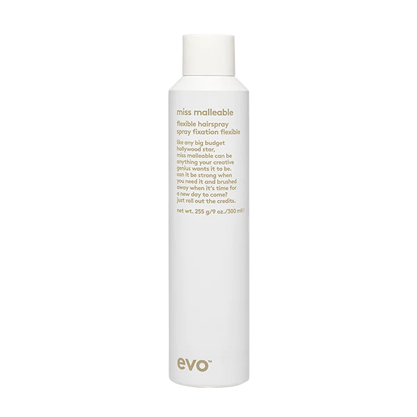 evo Miss Malleable Flexible Hairspray - 300ml