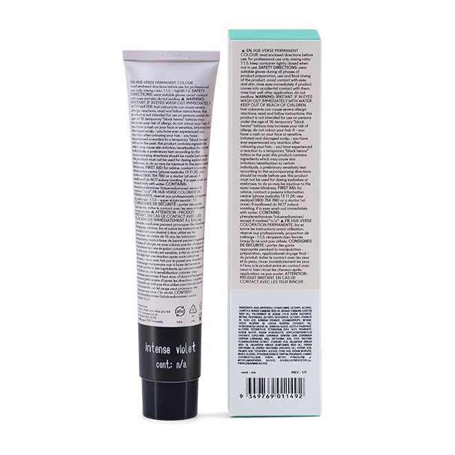 evo hue.verse 100ml permanent colour intense violet