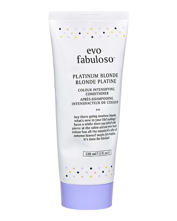 Evo Fabuloso platinum Blonde Toning Conditioner 220ml