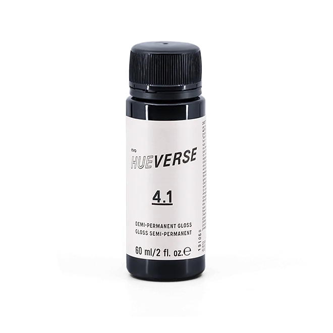 evo hue.verse 60ml demi-permanent gloss 4.1