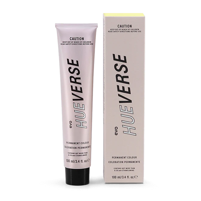 evo hue.verse 100ml permanent colour 12.7