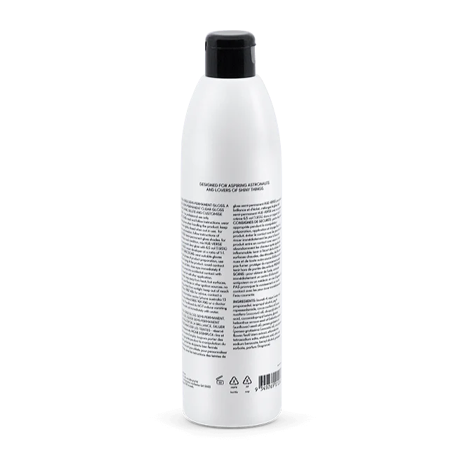 evo hue.verse 350ml demi-permanent gloss clear