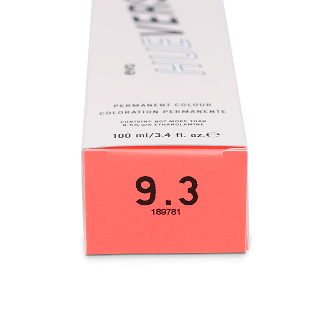 evo hue.verse 100ml permanent colour 9.37