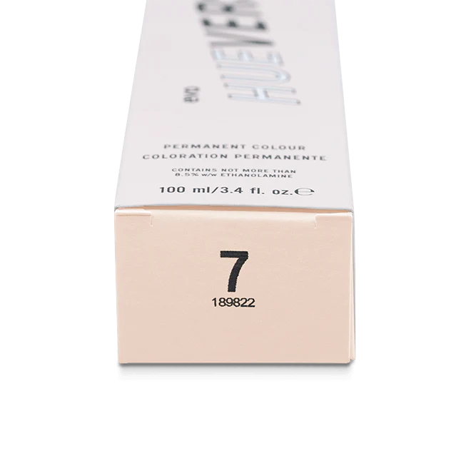 evo hue.verse 100ml permanent colour 7