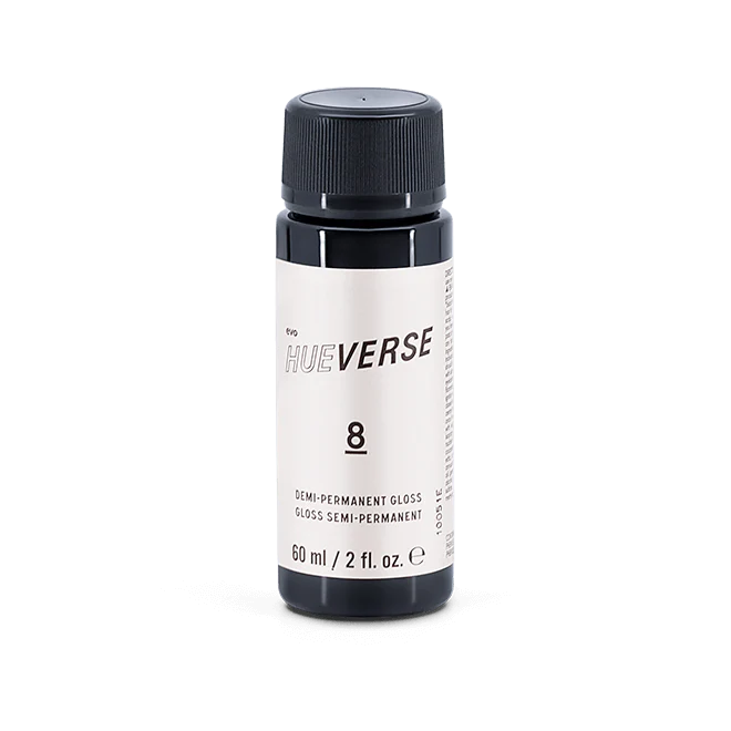 evo hue.verse 60ml demi-permanent gloss 8