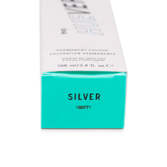 evo hue.verse 100ml permanent colour silver