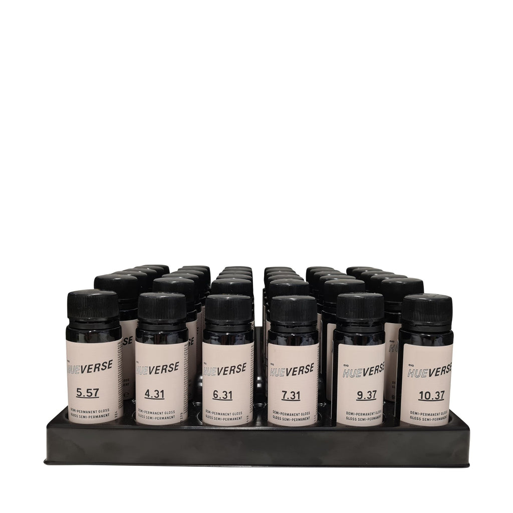 hue-verse demi-permanent gloss back bar tray x 4