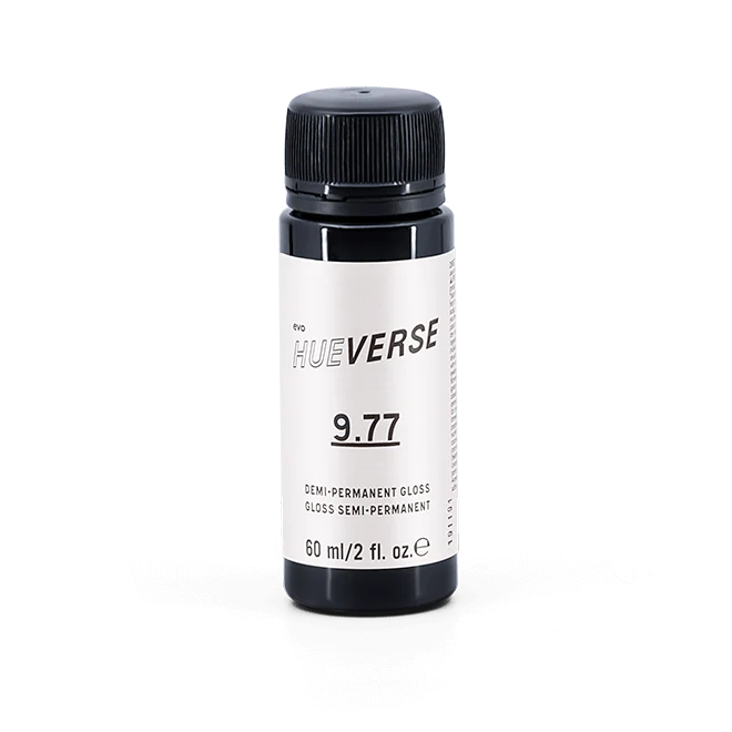 evo hue.verse 60ml demi-permanent gloss 9.77